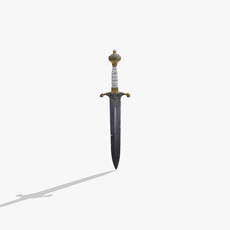 Engraved Medieval Sword model pack viewer poster
