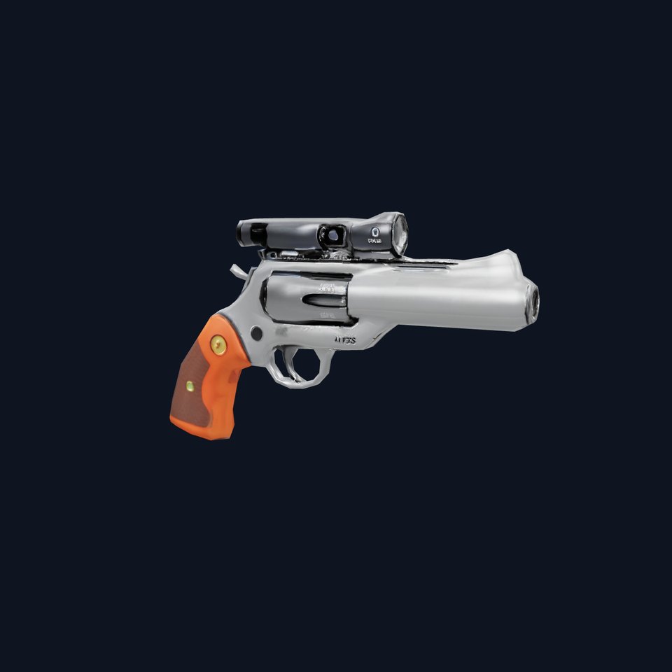 Sleek Revolver Model Pack viewer poster