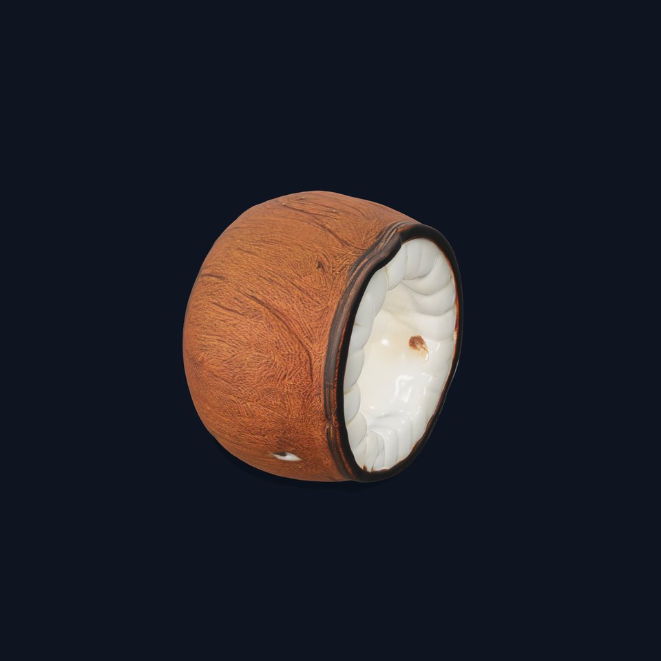 Tropical Coconut Interior model pack