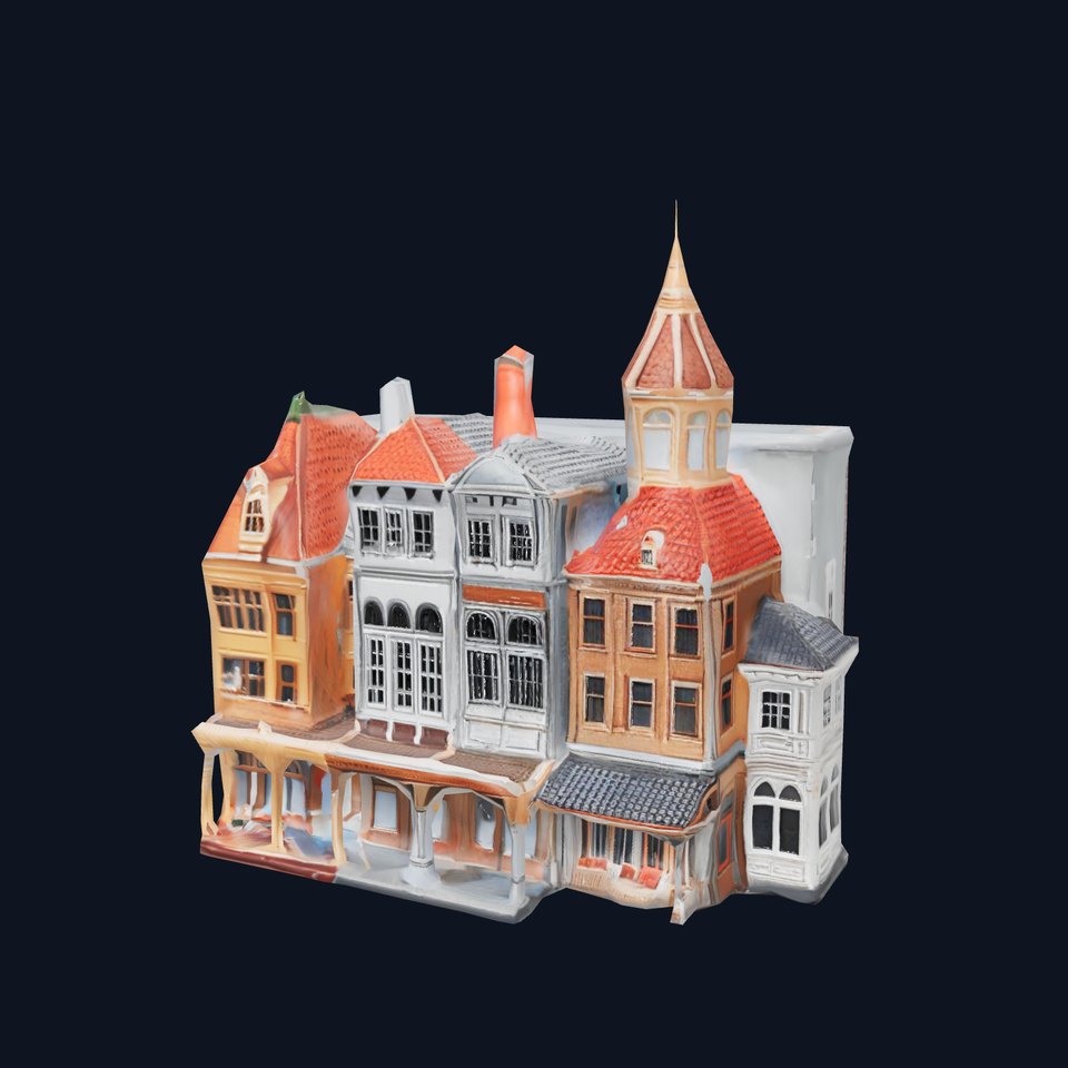 Victorian Architecture model pack viewer poster