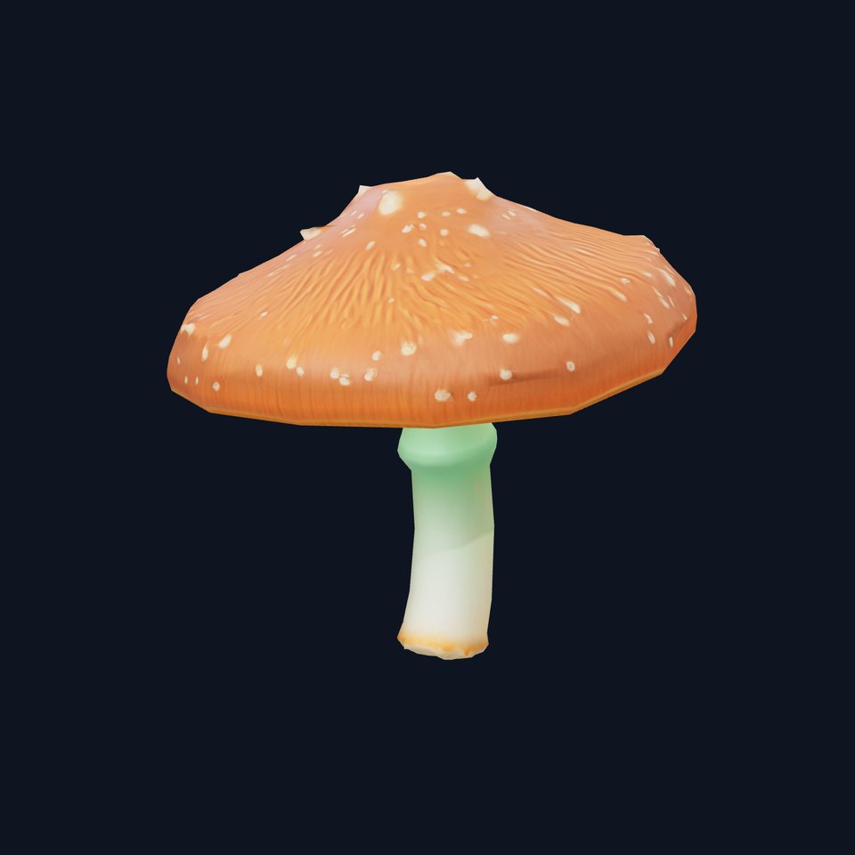 Spiky Mushroom model pack viewer poster