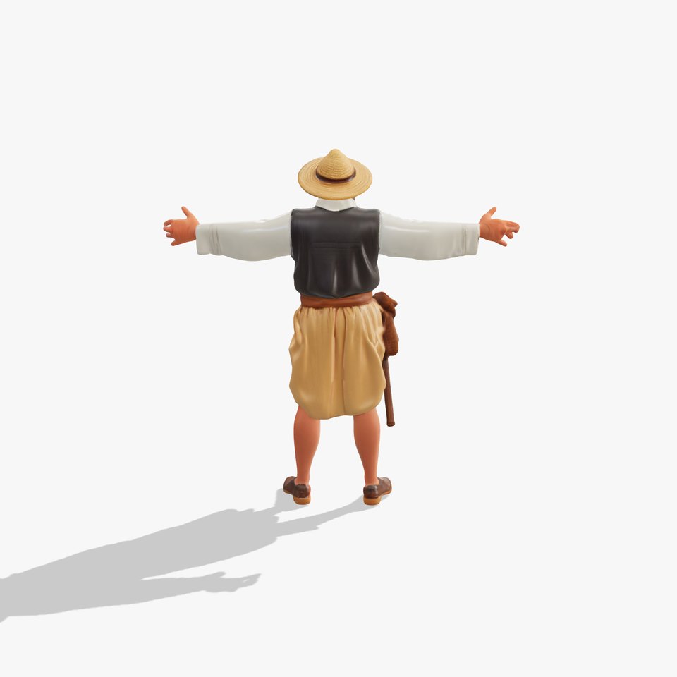 Rustic Explorer Outfit model pack viewer poster