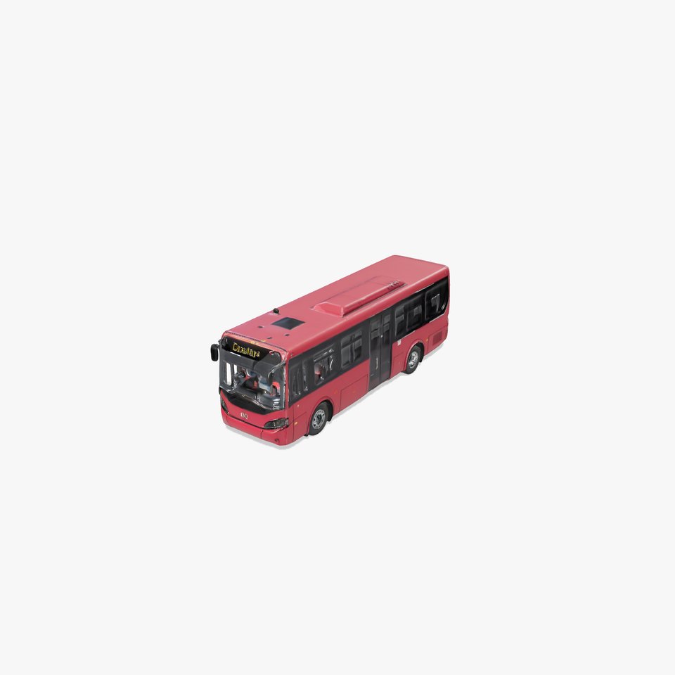 Crimson Bus model pack viewer poster