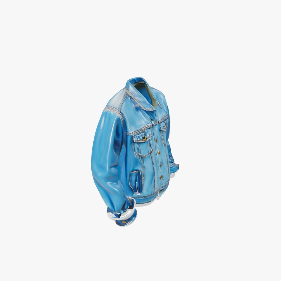 Denim Jacket Classic model pack viewer poster