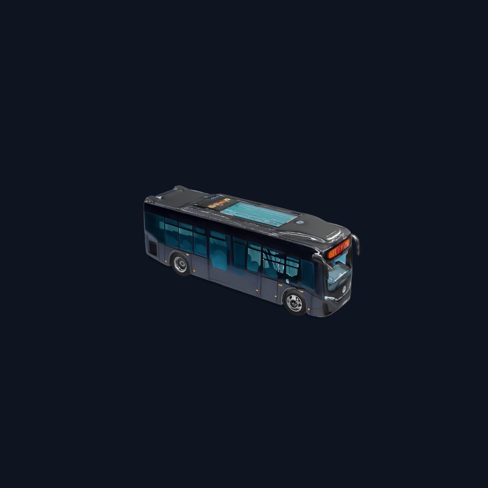 Modern Urban Bus model pack viewer poster