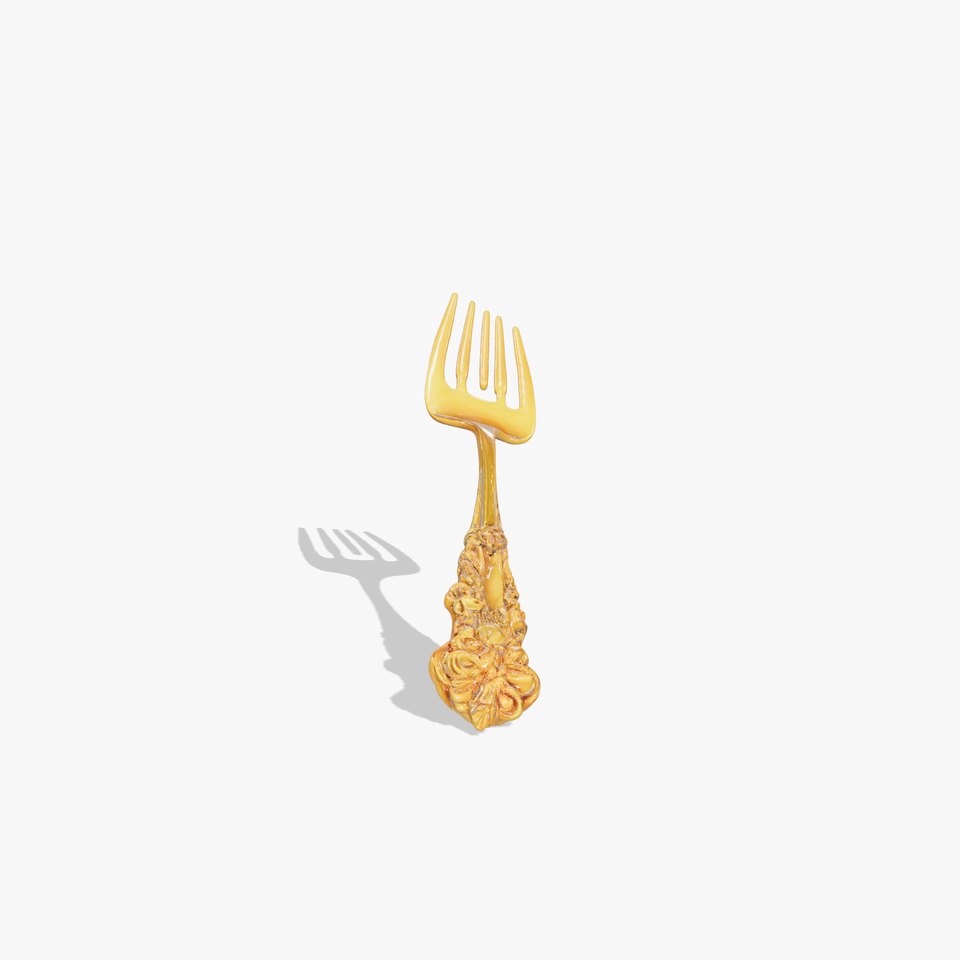 Ornate Gold Fork model pack viewer poster