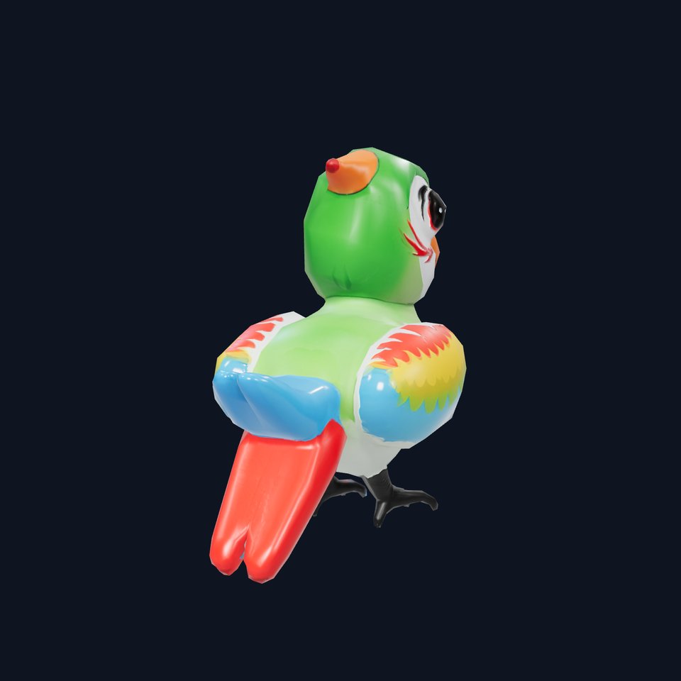 Colorful Parrot Float model pack viewer poster