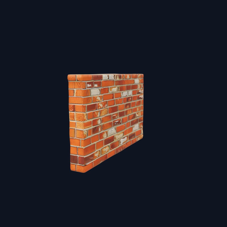 Red Brick Wall model pack viewer poster