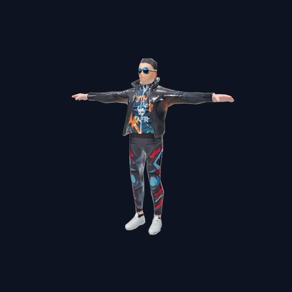 Sleek Urban Outfit model pack viewer poster