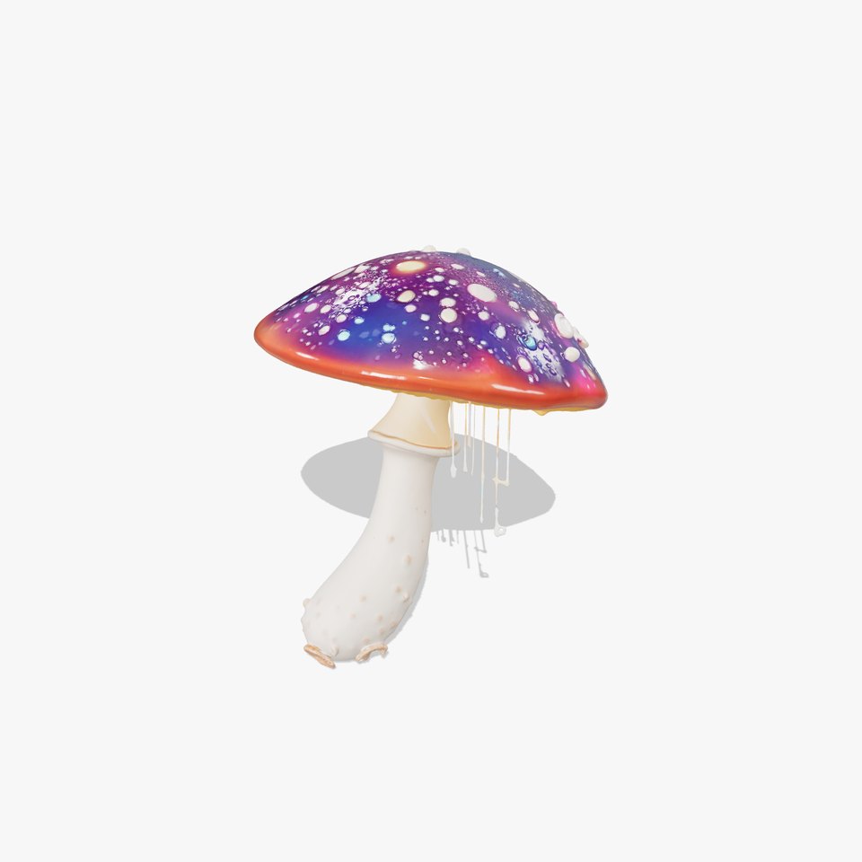 Cosmic Mushroom model pack viewer poster