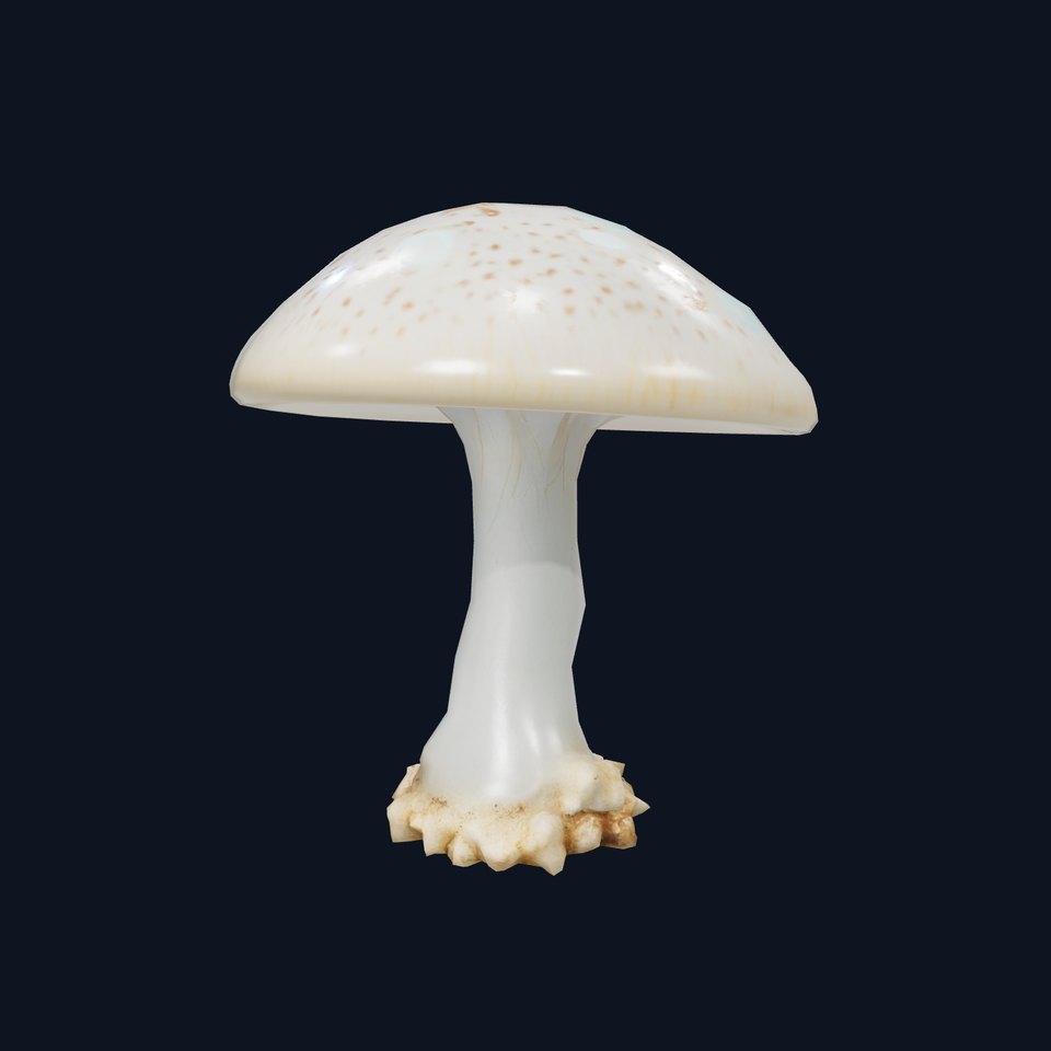 Glowing Mushroom model pack viewer poster