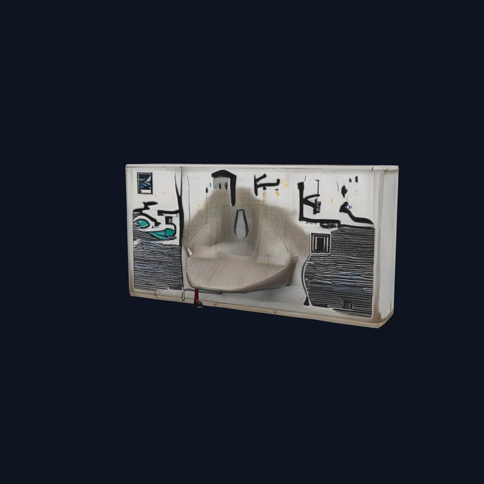 Vibrant Graffiti Wall model pack viewer poster