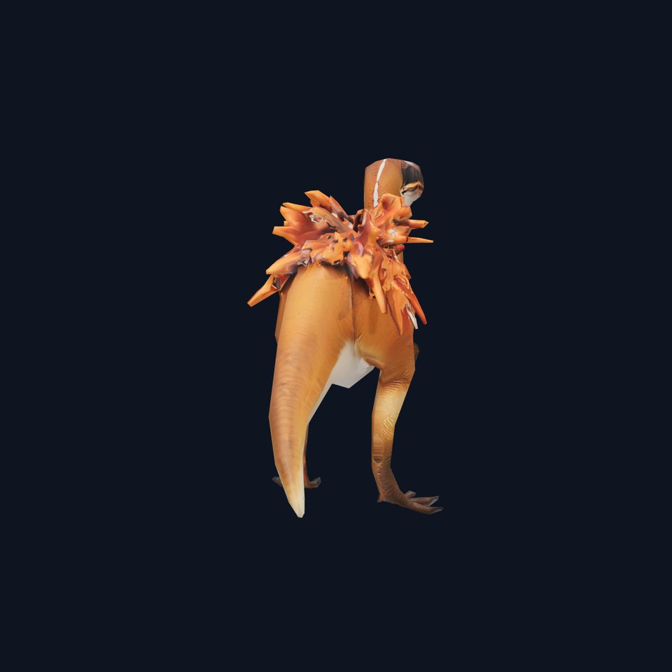 Feathered Dinosaur model pack viewer poster