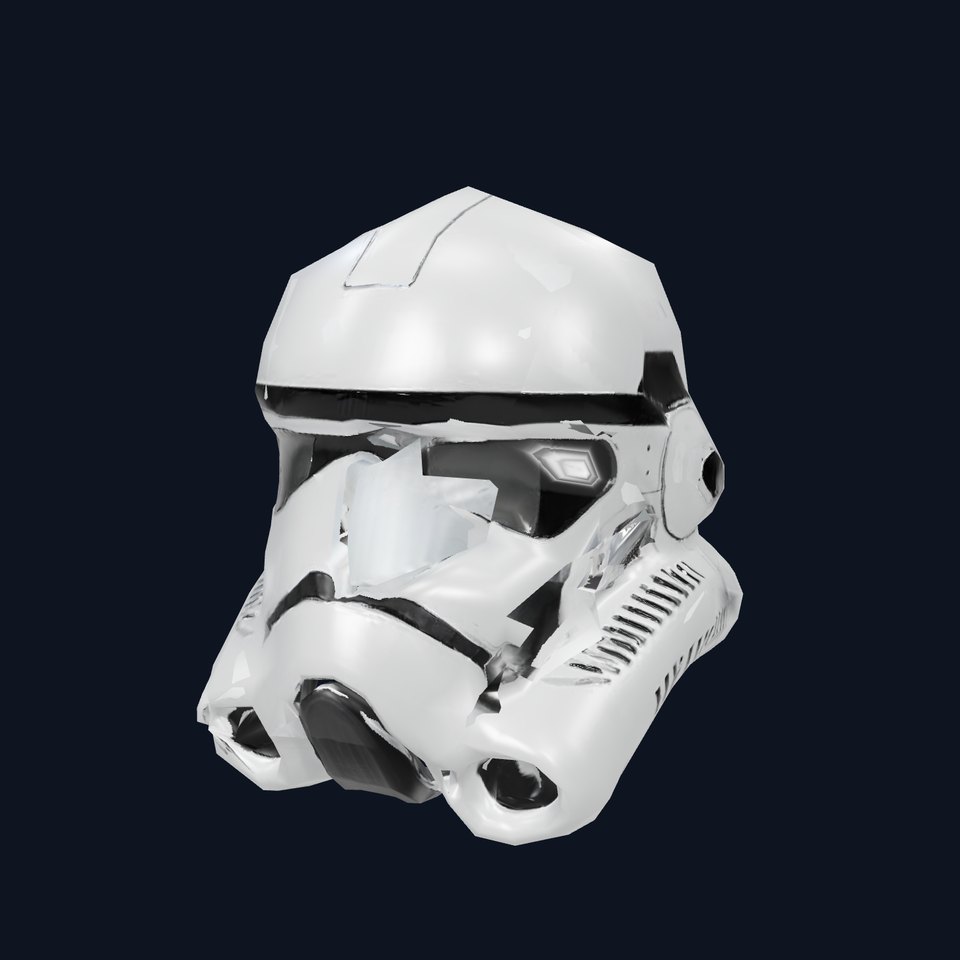 Galactic Patrol Helmet model pack viewer poster