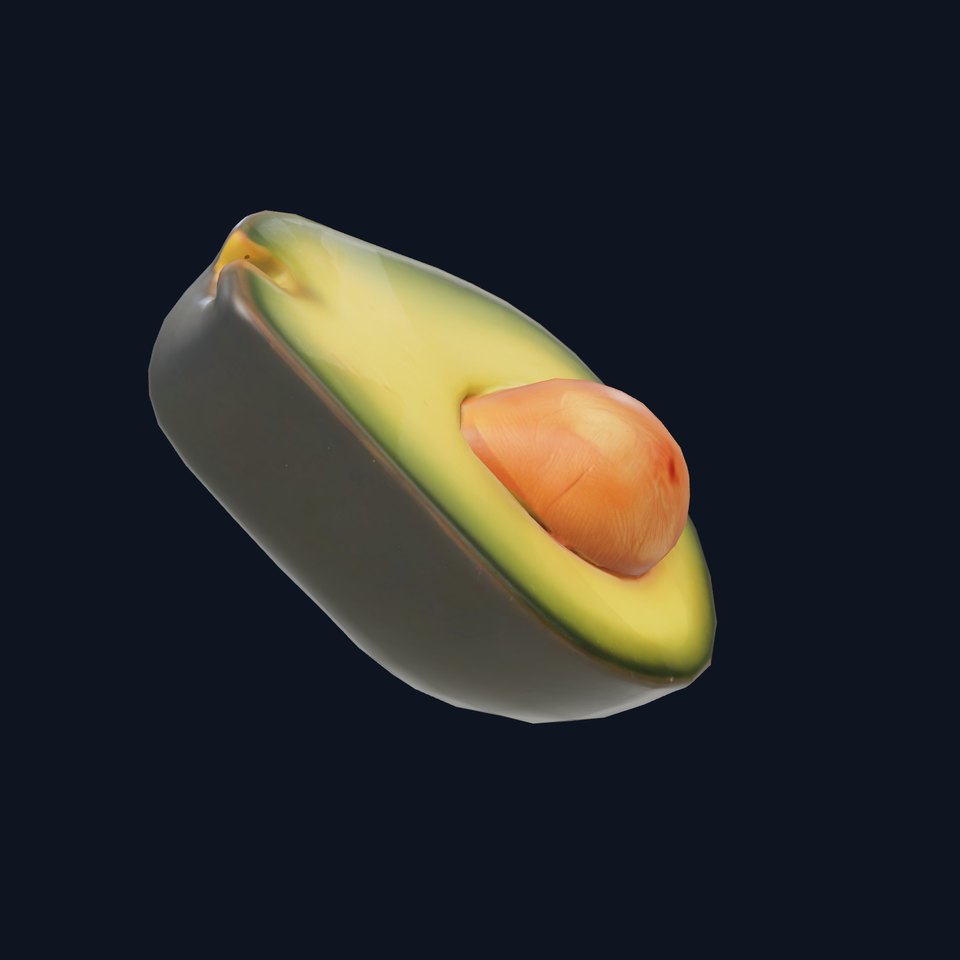 Realistic Avocado model pack viewer poster