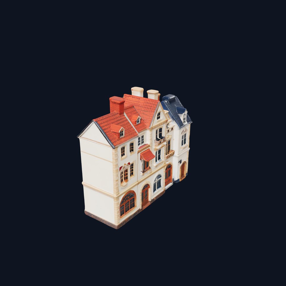 Victorian Townhouse model pack viewer poster
