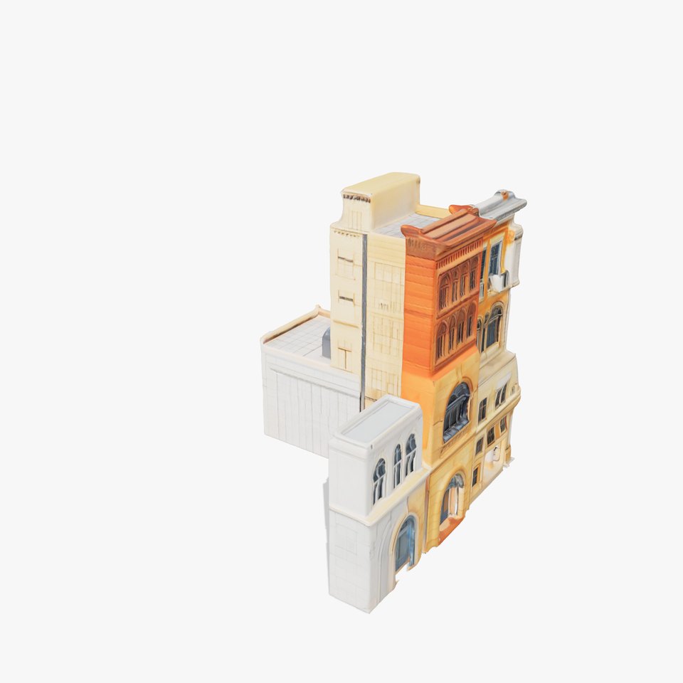 Elegant Architectural Facade model pack viewer poster