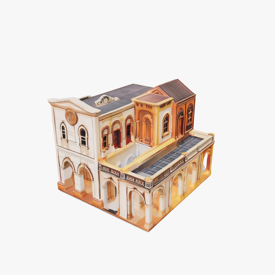 Mediterranean Villa model pack viewer poster