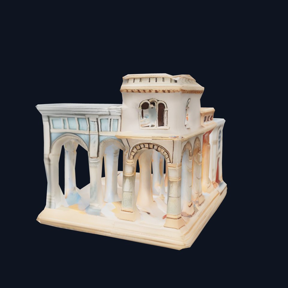 Classical Arch Building model pack viewer poster