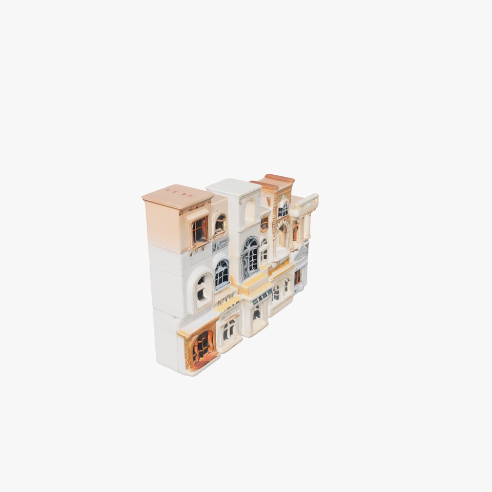 Classic Architectural Facade model pack viewer poster