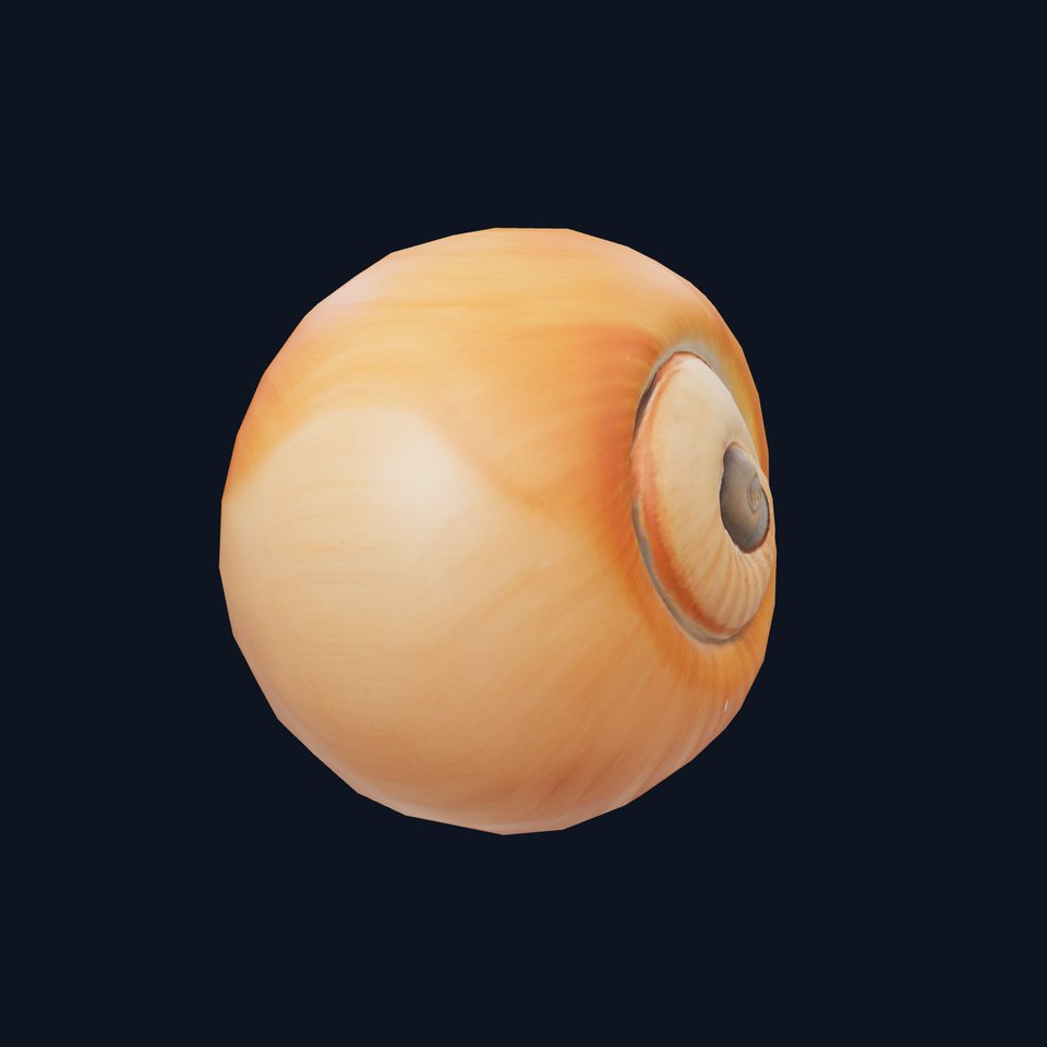 Amber Spiral Shell model pack viewer poster