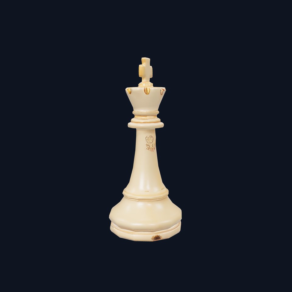 Ivory Chess King model pack viewer poster