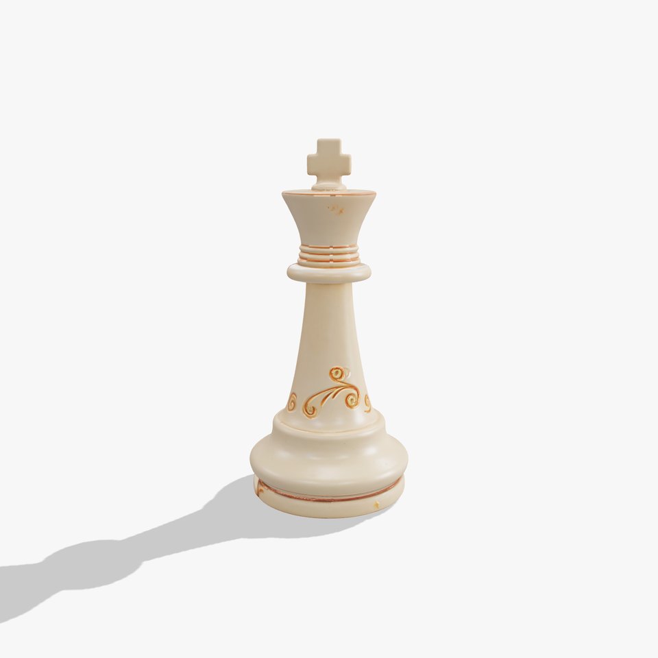 Ivory Chess King model pack viewer poster