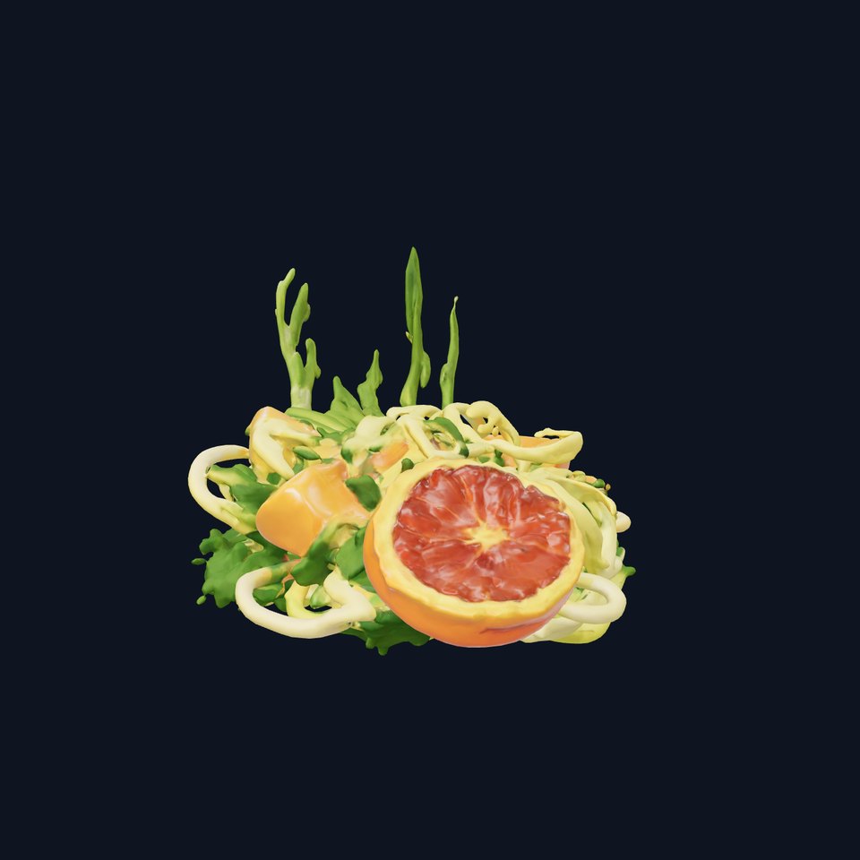 Citrus Salad Plate model pack viewer poster