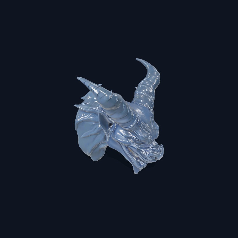 Dark Demon Beast model pack viewer poster