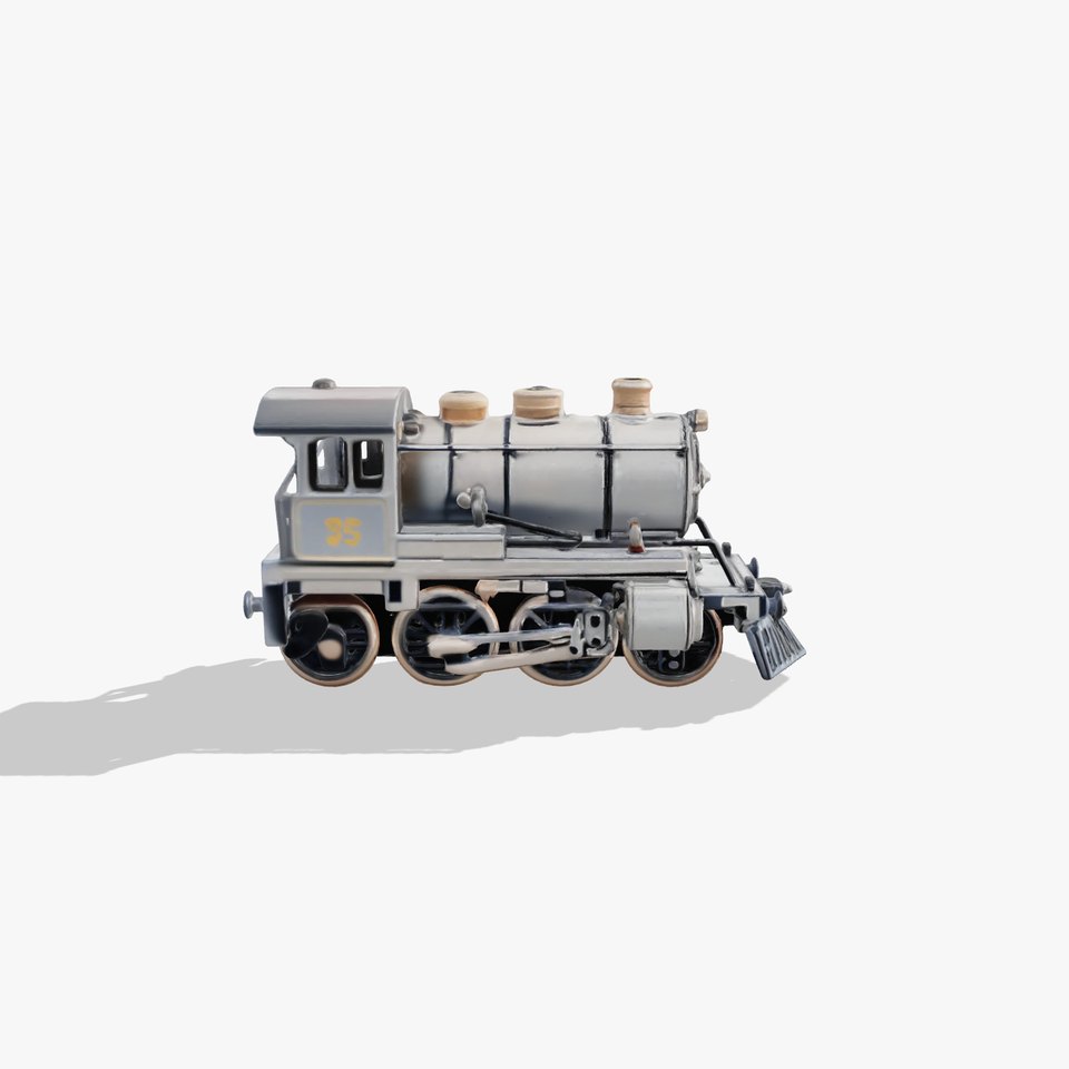 Vintage Steel Locomotive model pack viewer poster