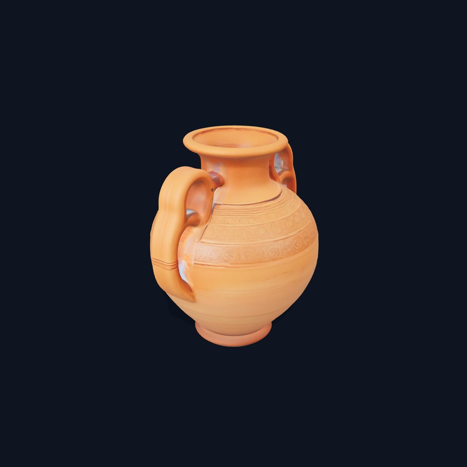Terracotta Vase model pack