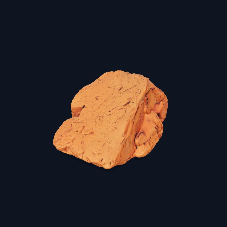 Rustic Clay Rock model pack viewer poster