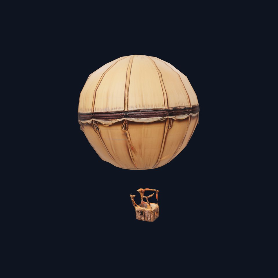 Vintage Balloon Drapery model pack viewer poster