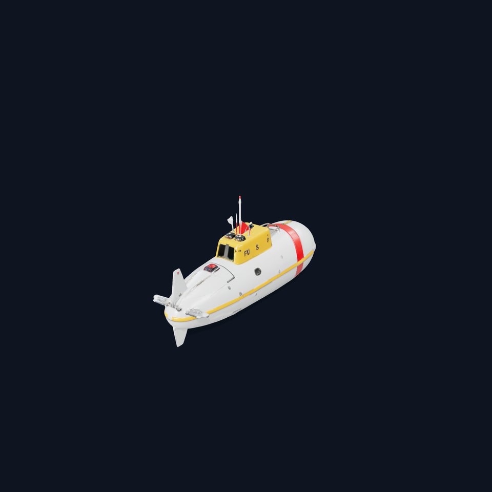 Rescue Submarine model pack