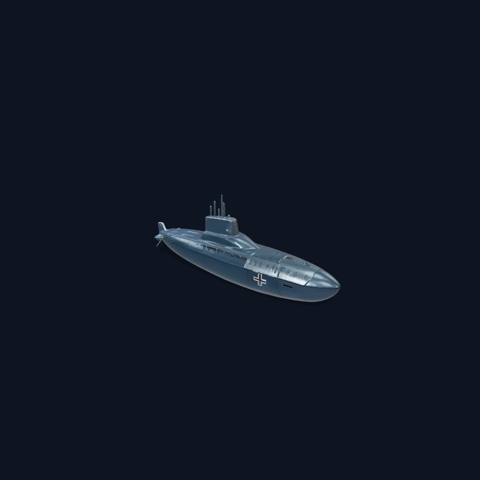 German Submarine Tactical model pack