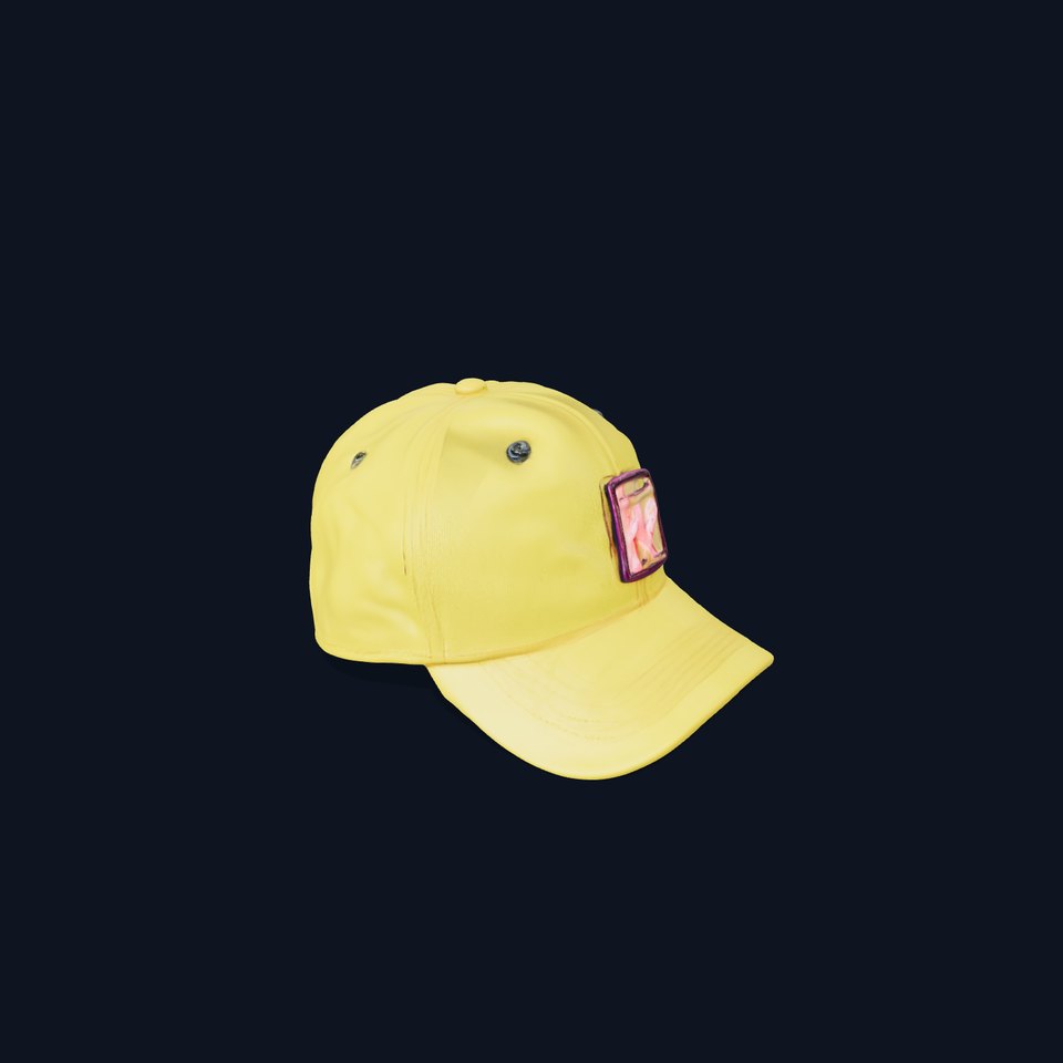 Vibrant Yellow Cap model pack viewer poster