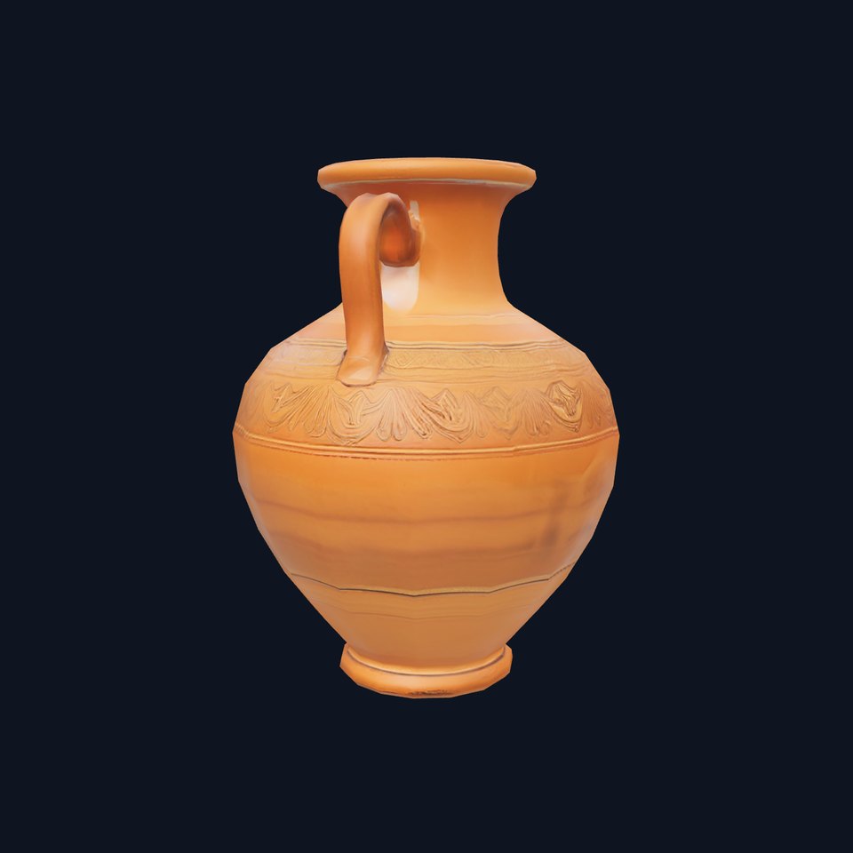 Terracotta Amphora model pack viewer poster