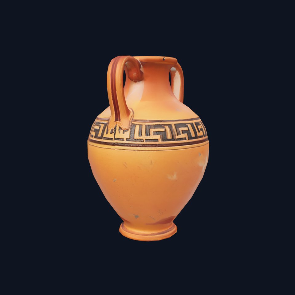 Antique Greek Amphora model pack viewer poster