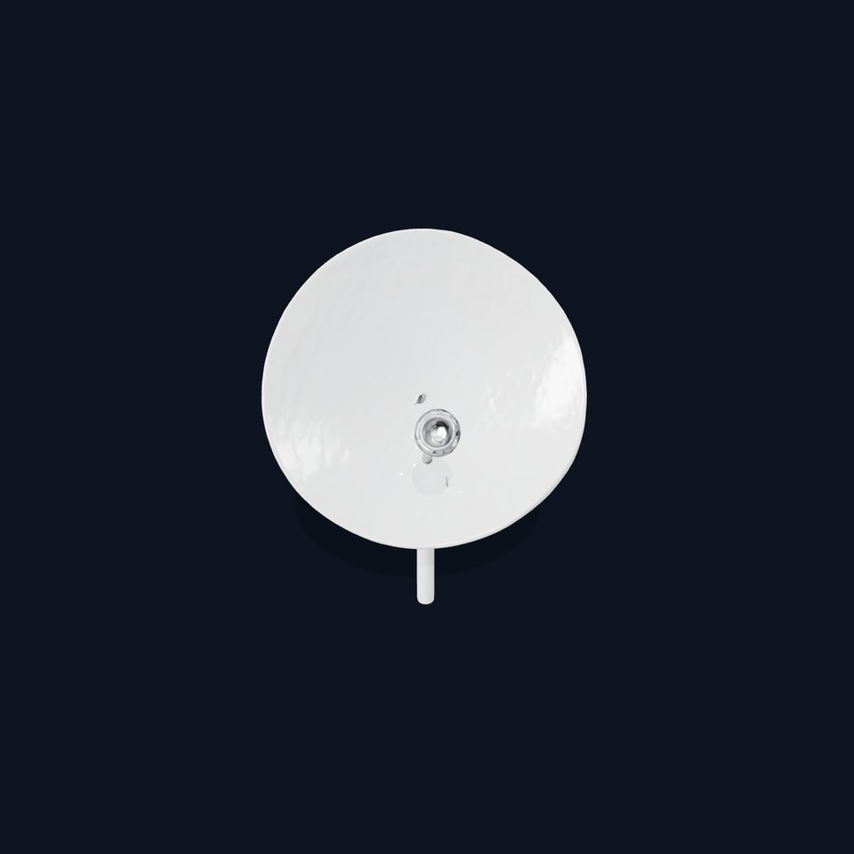 Minimalist Satellite Dish model pack viewer poster