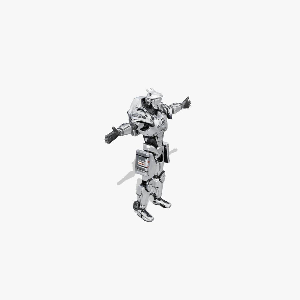 Sleek Robot Armor model pack viewer poster