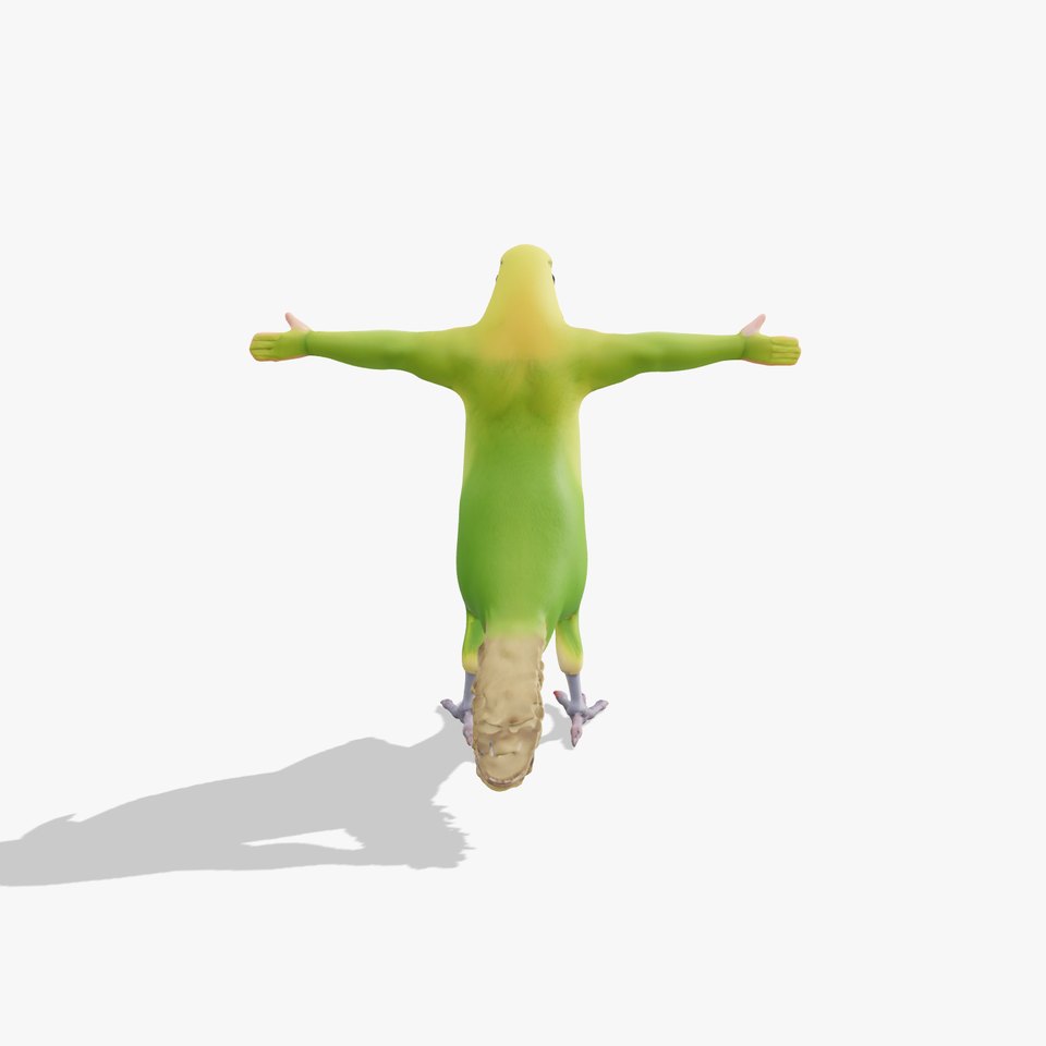 Tropical Parrot Hybrid model pack viewer poster