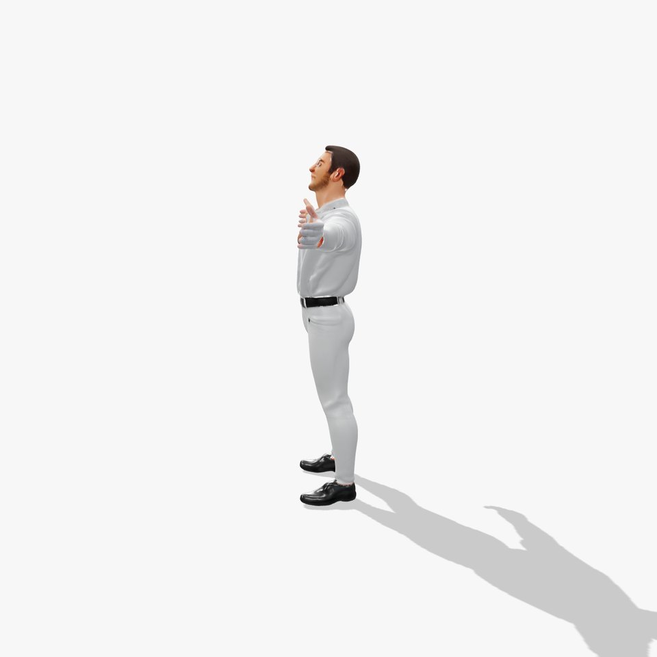 Gray Athletic Outfit model pack viewer poster