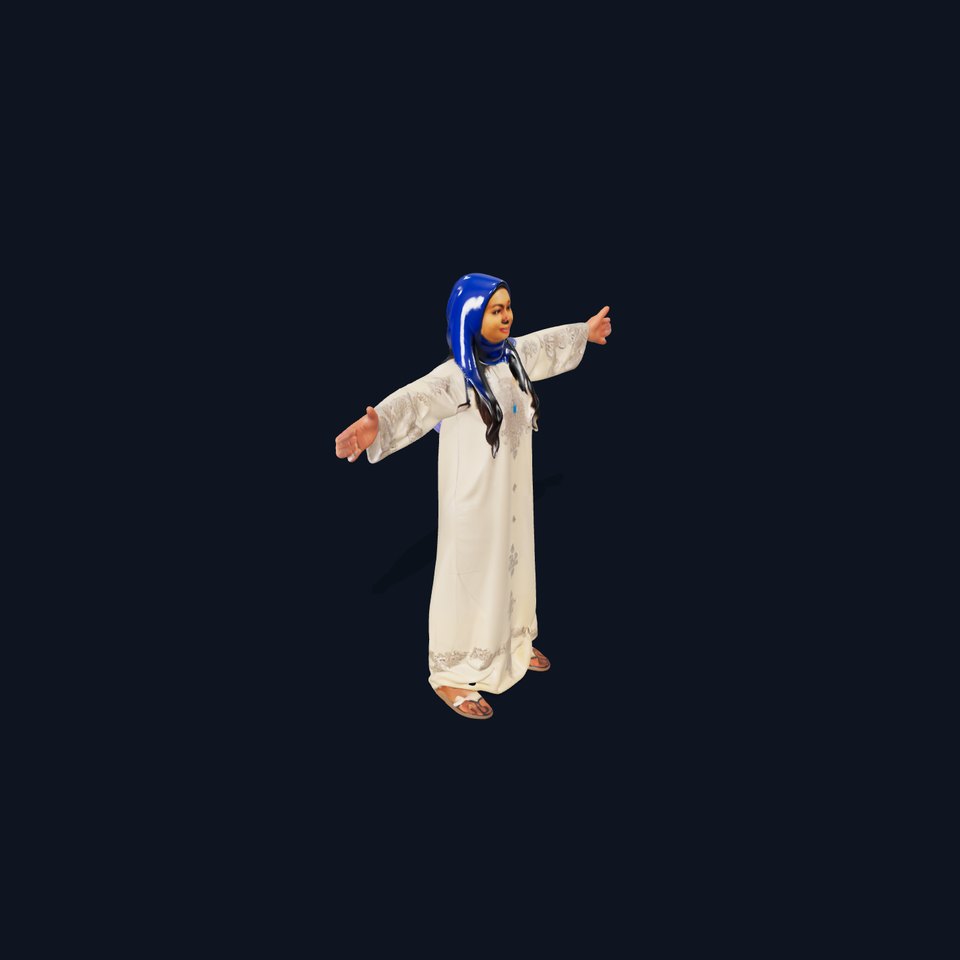 Elegant Beige Dress model pack viewer poster