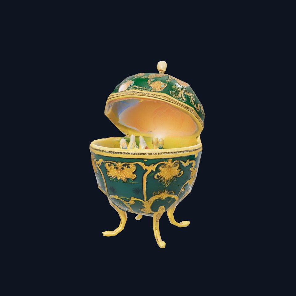 Emerald Enchanted Egg model pack viewer poster