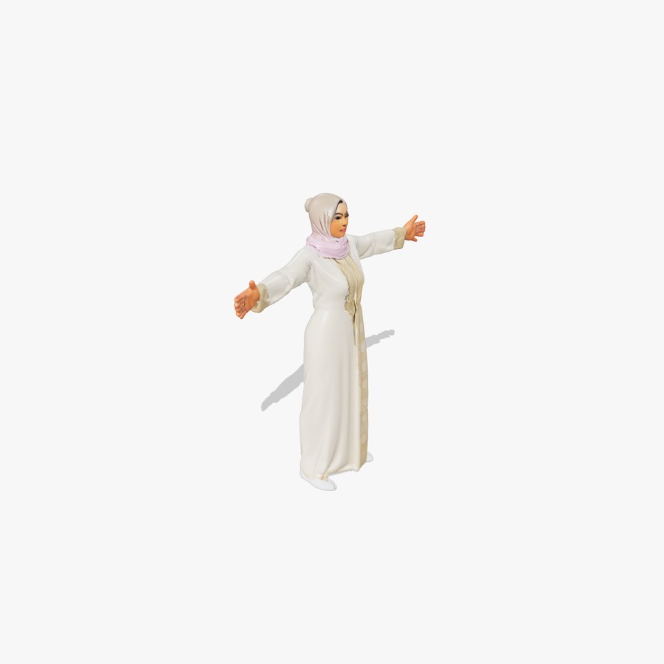 Elegant Hijab Garment model pack viewer poster