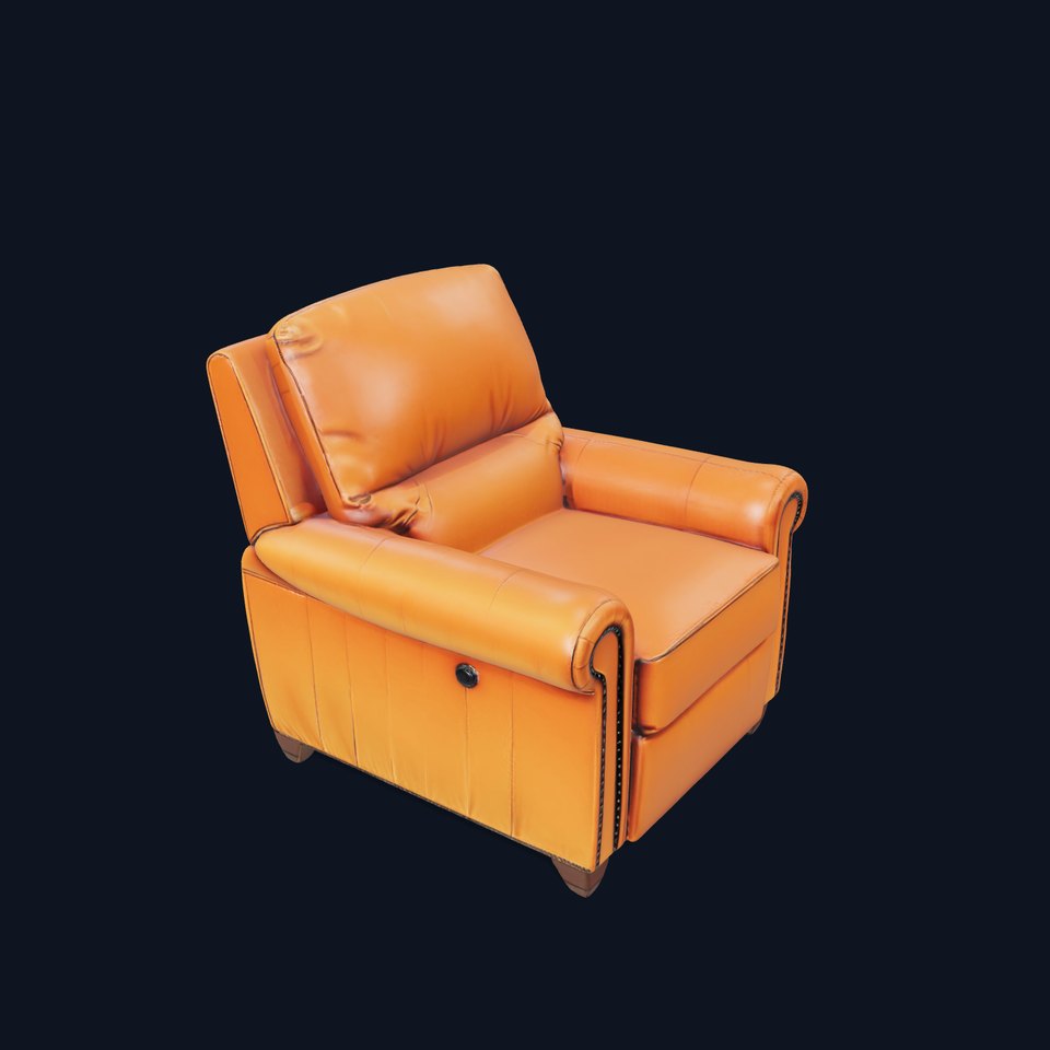Classic Leather Recliner model pack viewer poster