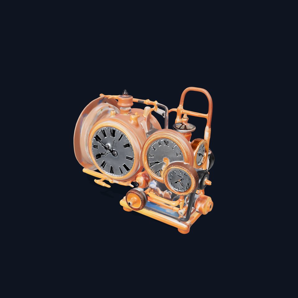 Steampunk Clockwork model pack viewer poster