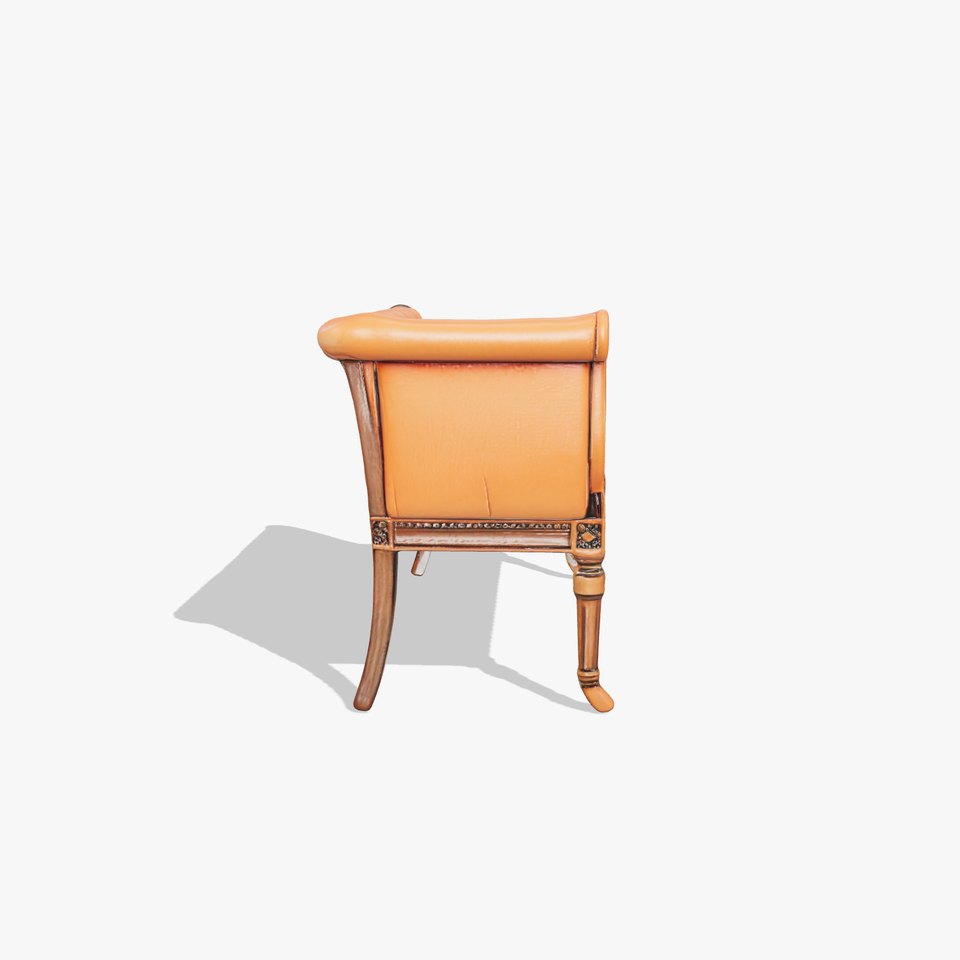 Elegant Leather Bench model pack viewer poster