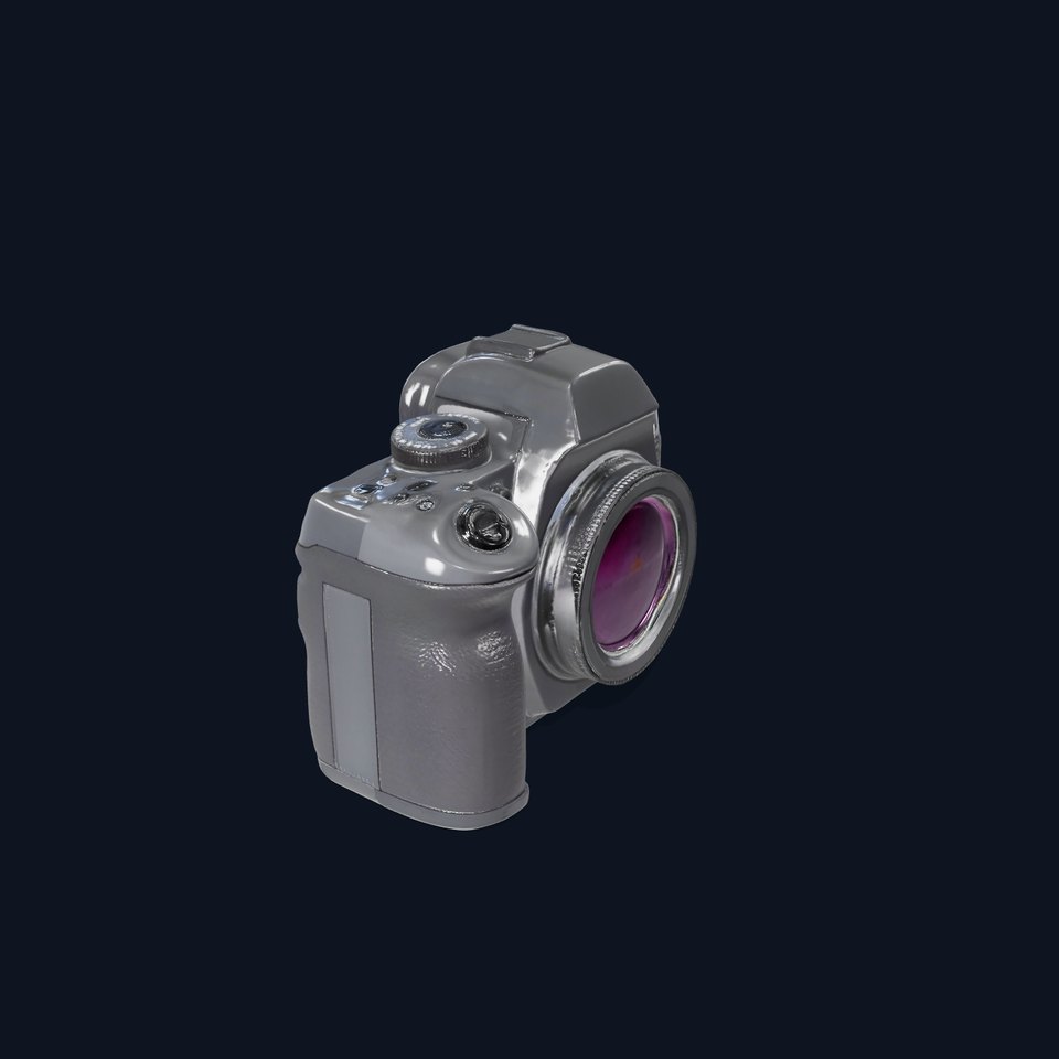 Professional Camera Black model pack viewer poster