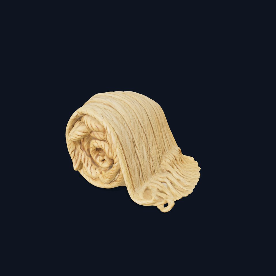 Cream Cozy Blanket model pack viewer poster